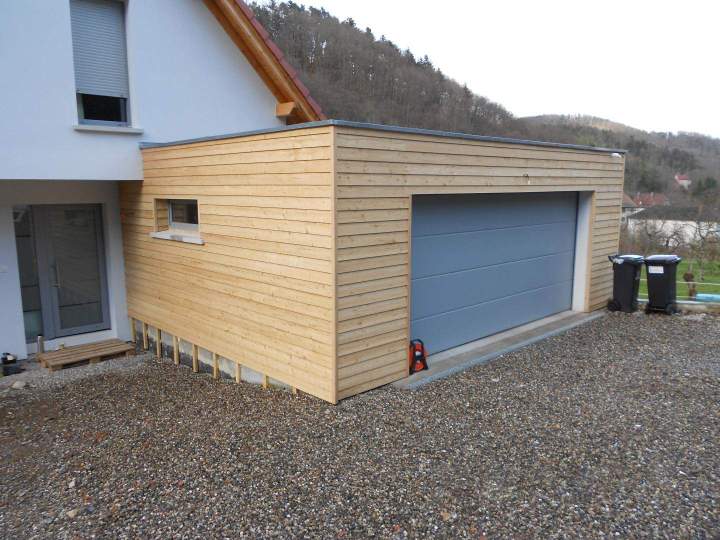 Pose de bardage dans le Haut-Rhin