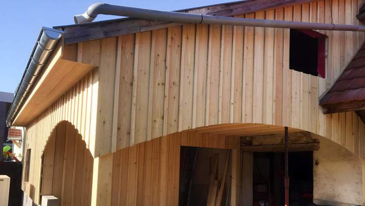 Bardage en bois Haut-Rhin